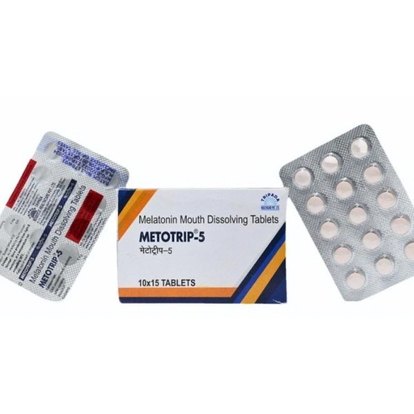 수면유도제 멜라토닌 5mg Metotrip 5mg 150정